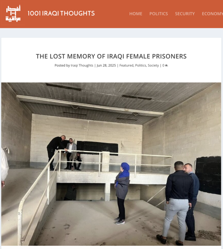 The Lost Memory of Iraqi Female Prisoners